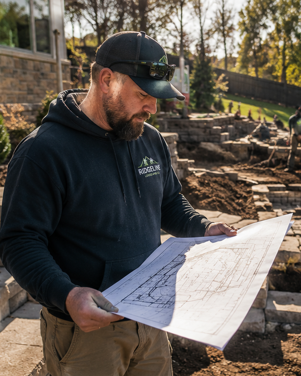 Mike Coletti, owner of Ridgeline Landscape Co.